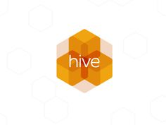 Hive #logo #hive #bee #orange