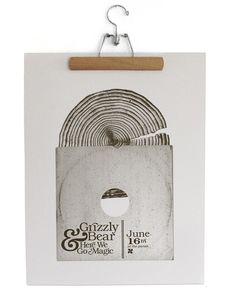 ordinairy.com #grizzly #print #wood #poster #bear