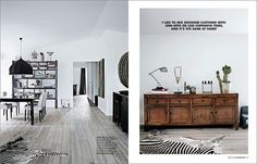 Graphic-ExchanGE - a selection of graphic projects #interior #design #monochromatic #home