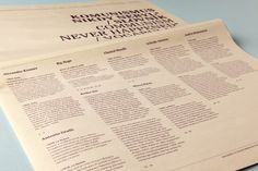 newspapers #print #design #newspaper #layout #editorial #magazine #typography