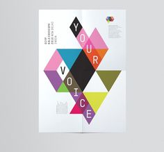 Toko-Scope.jpg (JPEG Image, 935×869 pixels) #triangle #geometric #poster #colour