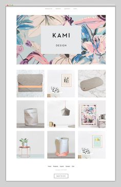Design Products by KAMI via Websites We Love