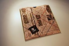 Flagbag on the Behance Network #stitching #packaging #reuse #newspaper #recycling #sew #stitch #package #flagbag