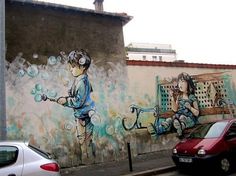 Street Art by Alice Pasquini | Cuded #pasquini #alice #art #street