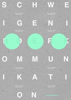 Kommunikation #design #graphic #poster #typography