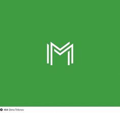 M on Dropula - The inspirational catalogue #logotype #stamp #simple #letter #monogram #minimal #logo