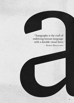 Robert Bringhurst Quote, The Elements Of Typographic #design #typography