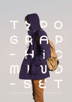 TYPOGRAPHIC MINDSET #purple #typography