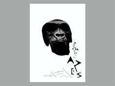 Toutes les tailles | Giclee Print_Planet Of The Apes | FlickrÂ : partage de photosÂ ! #white #black #keepsmesane #poster #and