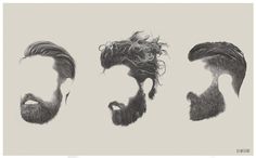 More ghostly beards, beards and beards. #inspiration #ghost #drawing #art