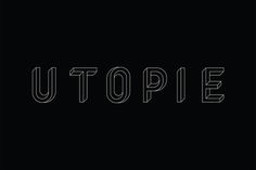 UTP01 #typography