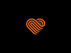 Mixed Marks and Logos | Part II on Behance #heart #logo