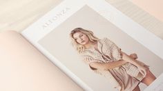 Alfonza woolwear branding corporate design minimal beauty We are Asís buenos aires argentina mindsparkle mag fashion style beige pink women