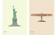 Tumblr #statue #stripes #vector #color