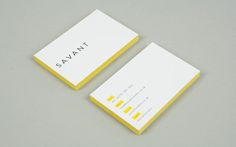 Savant—Ranch #edge #coloring #business #card #print #yellow