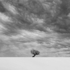Minimalist Black and White Landscape Photography by Mostafa Nodeh