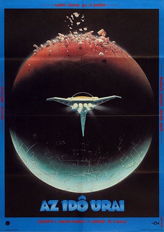 Hungarian poster for the 1982 film Time Masters