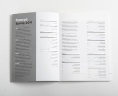 Dever Elizabeth #white #book #black #spread #contents #gray #layout #table #magazine #typography