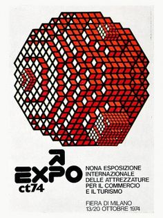 Mimmo Castellano » ISO50 Blog – The Blog of Scott Hansen (Tycho / ISO50) #castellano #expo #design #mimmo #italian #poster #1970s