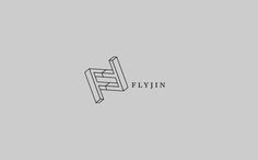 Brasserie Flyjin by Pointbarre #flyjin #design #brasserie #montral #logo