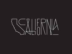 California #design #graphic #quality #typography