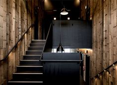 Unique and Trendy Guest House Pumphouse Point - #stairs, #staircase, #stairway, #architecture