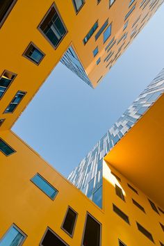 500px / Photo #yellow #geometry #photography #architecture
