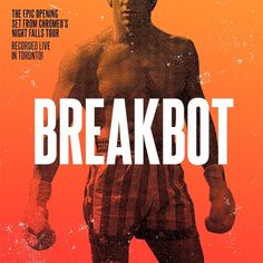 Breakbot - James Dulce #print #orange #cover #poster #music