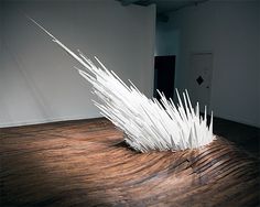 Jonathan Latiano's Site Specific Installations | Hi Fructose Magazine #spikes