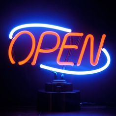 neon-open-signs.jpg 450×450 pixels #open #neon