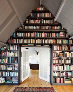 this is so perfect.jpg 480×600 pixels #door #books #library #home
