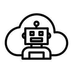 See more icon inspiration related to bot, robot, ui, electronics, engineering, communications, user, interface, multimedia, signs, cloud and internet on Flaticon.