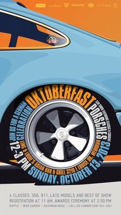 From Up North Oktoberfast poster #car #poster