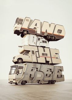 Land of the free on Behance #3d