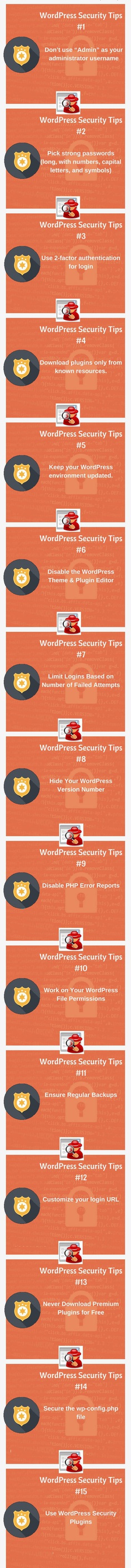 Top 15 WordPress Website Security Tips - Step by Step July 2018