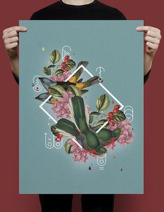 photo #geometry #hipster #geometric #bird #poster #flower