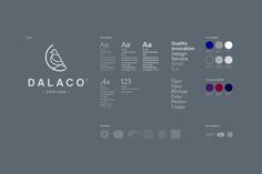 Dalaco xe2x80x94 Brand identity #dalaco #identity #manual
