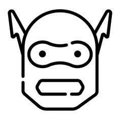 See more icon inspiration related to mask, fictional character, heroe, superhero, accessory, character and fashion on Flaticon.