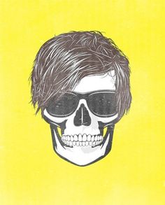 Various Illustration / kevin-mccauley.com #sunglasses #illustration #portrait #skull #shameless #drawing