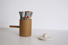 Another Ceramic Candlestick by Marie Dessuant for Another Country Photo #industrial #design