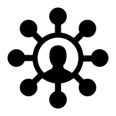 See more icon inspiration related to network, scheme, connection, people, networking, circles and business on Flaticon.