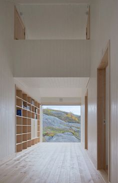 Vega Cottage by Kolman Boye Architects references weathered Norwegian boathouses #interior #design #architecture #house