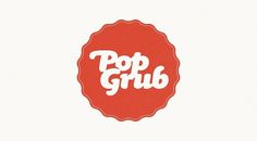 Pop Grub on the Behance Network #logo #design #graphic
