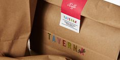 TavernaÂ Brillo The Dieline #stamp #lettering #packaging #label #food