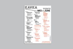Studiostudio - Kavka Calendar poster