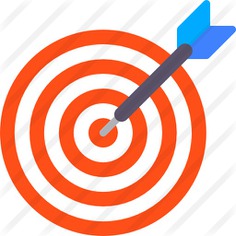 See more icon inspiration related to target, arrow, objective, sport, archery, arrows, archer and weapons on Flaticon.
