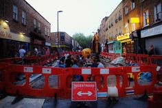 Lon Don 2012 on Behance #broadway #wallb #market #sign #london #pedestrians