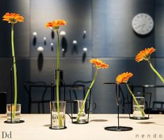 Thin Black vase by Nendo #interior #design #vase #home