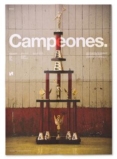 Zoom Photo #campeones #poster #trophy