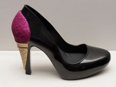 Ice cream cone shoe #karl #shoes #cream #artistic #lagerfeld #ice